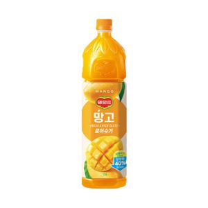 롯데 델몬트망고 로어슈거 1.5L x12펫