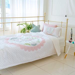 알러지케어 앤래빗 아동여름차렵 어린이이불 패드 밴딩 세트