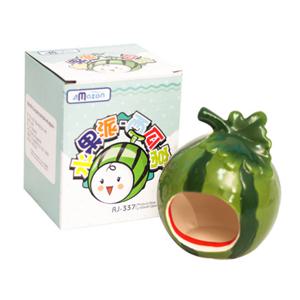 RJ337 햄스터은신처 수박 세라믹 은신처 햄스터용품