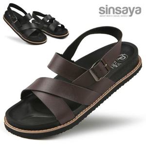 [신사야]신사야 크로스밴딩 베이직 남성샌들 SSY1785