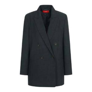 [LIST]리스트 (TWWJKK62050) 더블 버튼 멜란지 재킷