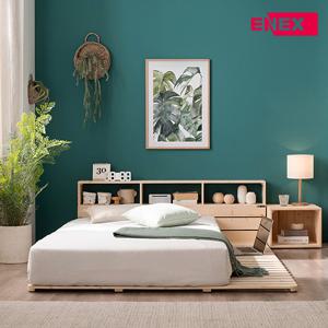 [에넥스]NEW 본 소나무 원목 침대 깔판(K)-매트리스 불포함