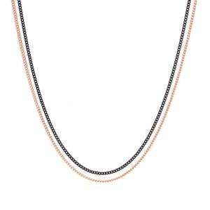 [도로시] 14k 시크 커브2줄 체인