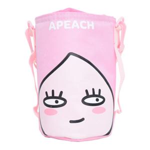 카카오프렌즈 페이스 물통 주머니 어피치 물병 가방