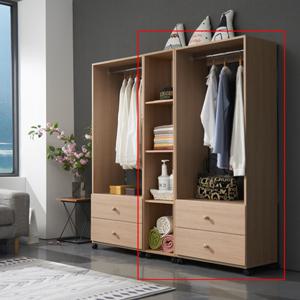 [더젠] 프릭스900 이동식수납드레스행거옷장세트3