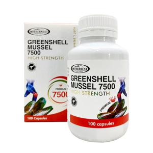 마더네스트 초록홍합 7500mg 100캡슐 초록입홍합 베지캡슐