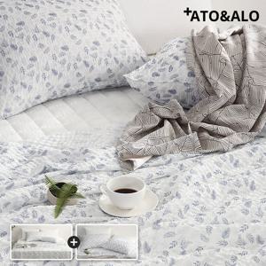 아토앤알로 카야 시어서커 여름 홑이불베개세트 Q