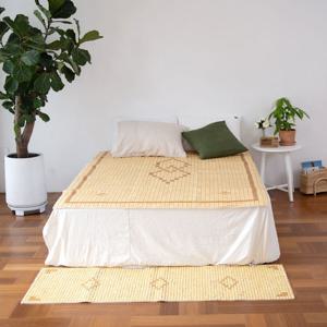 [베누지오] 대나무돗자리 마작 대자리 매트 다이아 150x190