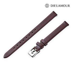 [정품] 디유아모르 8mm 양가죽 시계밴드 DAB3101L-D_BR(S) 시계