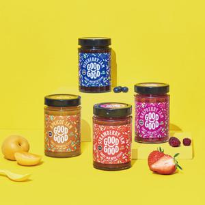 굿굿잼 저칼로리잼 스테비아 2종 딸기,블루베리,살구,라즈베리