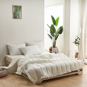 베이직 썸머 프릴 시어서커 여름이불SS슈퍼싱글 160X200