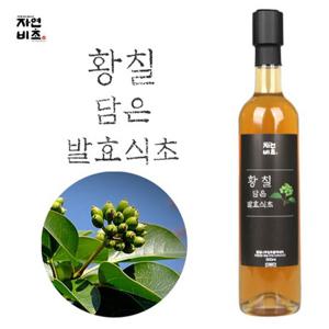 자연비초 황칠 담은 발효식초 500ml 전통발효