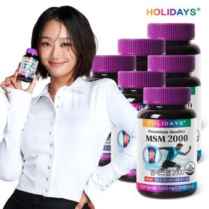 홀리데이즈 MSM2000 120정 6병