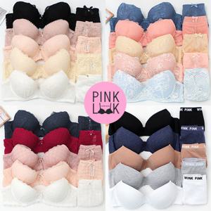 [핑크룩] 이것만 입고싶은 브라팬티 10종SET+팬티증정