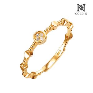 골드앤 14K 펜스링 반지 YG