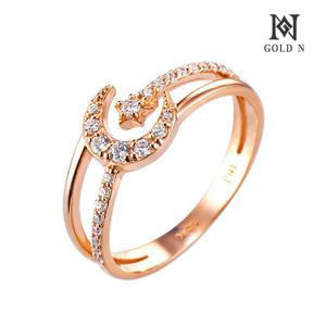 골드앤 14K 딜라잇문 반지 RG