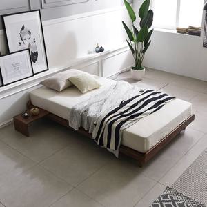 밀튼 멀바우 헤드리스 침대(슬립웰 본넬SS)