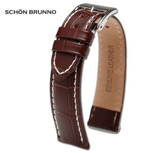 쉔부르노 20mm 기어S2 송아지가죽 시계밴드 SB-2603-1 시계줄