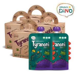 [오가닉디노]깨끗한 유기농 공룡 주스 티라노니 4박스