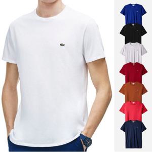 라코스테 남성 여성 라운드넥 반팔 티셔츠 TH6709