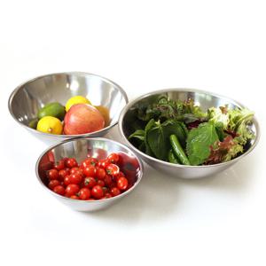 스테인레스 믹싱볼 샐러드볼 3종세트 22+24+27