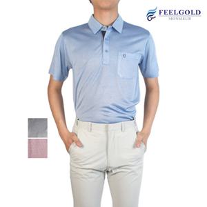 [필골드] 쟌피엘 인견 남성 반팔 카라티셔츠 JP5n7