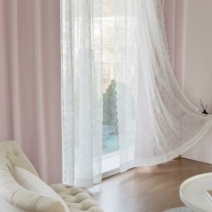 까르데코 디망쉬 중형 암막+로코코 레이스 긴창커튼4장+봉10자