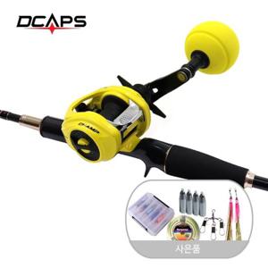 [캡스]문어낚시대세트 리프가드 B180+챔프 베이트릴+문어채비 5