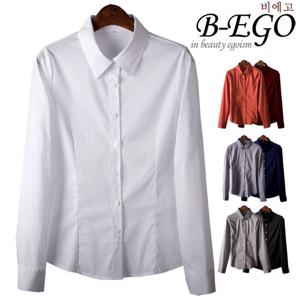 [단독특가]비에고/912U_55~88 면스판 베이직 블라우스