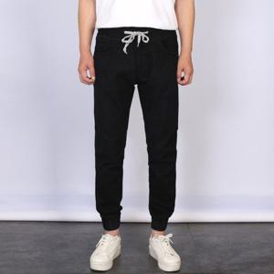 [프랭키뉴욕]프랭키뉴욕 남자 밴딩 조거팬츠 청바지 블랙진 흑청