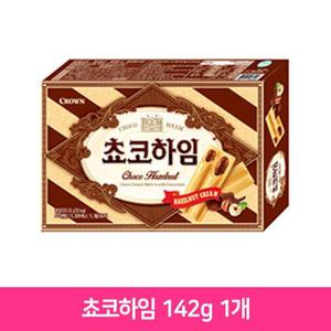 NCM 크라운 쵸코하임 142g 1개 사무실 간식 과자