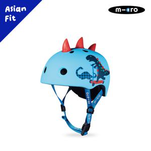 마이크로킥보드 아동용 헬멧 아시안핏 공룡