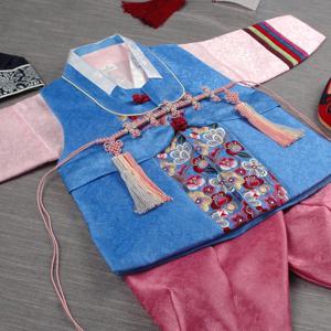 [럭셔리한복]458.하늘섶수(남)_아동한복,돌한복,남아한복