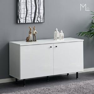 [모로] 발레 1200 양문 수납 높은거실장 댐퍼 거실장 거실TV장