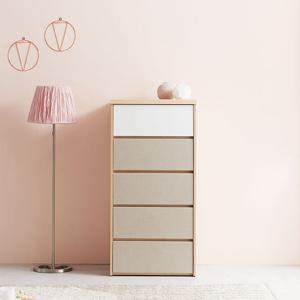 헤이몰리 이던 600 폭깊은 5단 서랍장