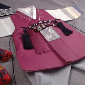 [럭셔리한복]278.은설쾌자자색(남)_아동한복,돌한복,남아한복