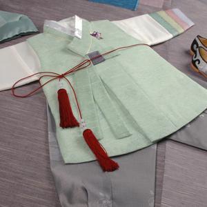 [럭셔리한복]131.갈포연두(남)_아동한복,돌한복,남아한복