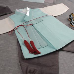 [럭셔리한복]128.은민옥색(남)_아동한복,돌한복,남아한복