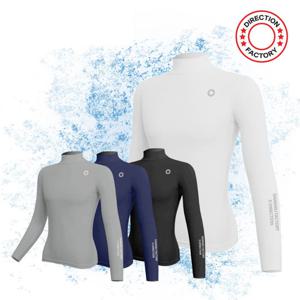 디팩토리 남성 하이넥 냉감 쿨티셔츠 DFTM501 긴팔티