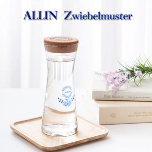ALLIN 알린 쯔비벨블루 북유럽풍 디켄터 유리와인쥬스물병 290ML
