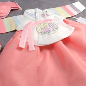 [럭셔리한복]328.미소주황(여)_아동한복,돌한복,여아한복