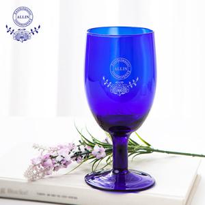알린쯔비벨 코발트블루유리와인물잔졸리 알린코르크컵받침1P증정
