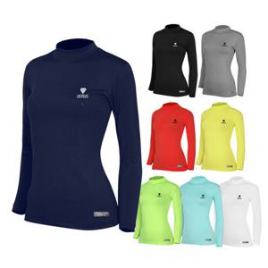 베루스 언더레이어 여성 하이넥 VE-W605 스포츠 긴팔티셔츠