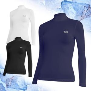 베루스 여성 하이넥 냉감 쿨티셔츠 VETW29 긴팔티