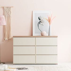 헤이몰리 뉴던 1200 폭깊은 3단 와이드 서랍장