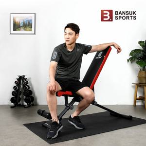 [반석스포츠] 맥스인클라인벤치 디클라인 각도조절 평벤치 싯업