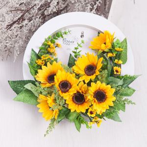 해바라기 조화 액자 set 29cm 인테리어 꽃 벽장식 소품 금전화 풍수 개업 집들이