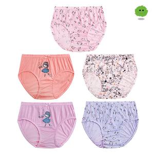 블루핀키즈 BWP-3055 여아동 레이온 삼각팬티 5매입