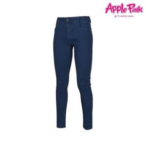 [애플핑크]밴딩 스트레이트핏 데님 바지 (APP9O510GSN)