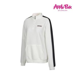 [애플핑크][애플핑크] 소매집업 하이넥 맨투맨 (APK8O661GSI)